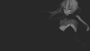 White-Haired Girl Dark Aesthetic Anime Pfp dark aesthetic anime pfp wallpaper