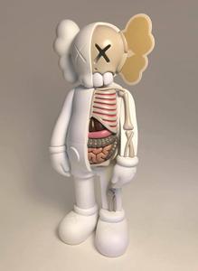 White KAWS Dissected Companion kaws wallpaper