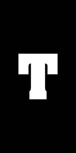 White Letter T Name Black name wallpaper