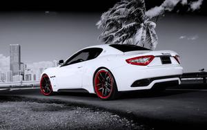 White Marshall Car car wallpaper