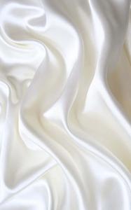 white satin fabric with a lot of folds white aesthetic wallpaper