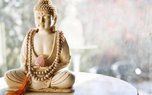 White Stone Buddha Statue buddha wallpaper