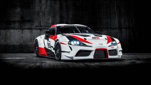 White Toyota Supra Racing Car toyota supra wallpaper
