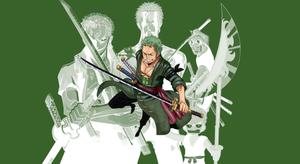 Wielding the Legendary Swordsmanship zoro wallpaper