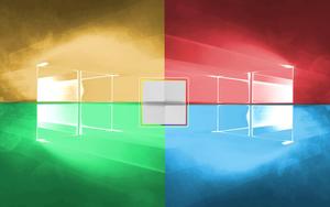 Windows 10 HD Colorful Frames windows 10 hd wallpaper