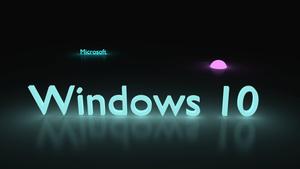 Windows 10 HD Icy Blue windows 10 hd wallpaper