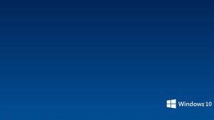Windows 10 Plain Blue windows wallpaper