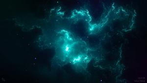 Windows 11 4K Blue Nebula windows 11 4k wallpaper