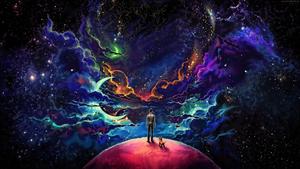 Windows 11 4K Galaxy Dreams windows 11 4k wallpaper