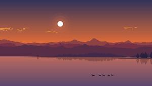Windows 11 4K Mountain Landscape windows 11 4k wallpaper