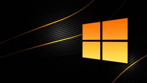 Windows 11 4K Yellow Logo windows 11 4k wallpaper