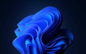 Windows 11 Blue Curves windows 11 wallpaper