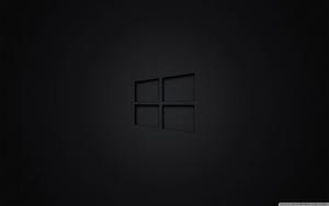Windows Black Minimalist windows wallpaper