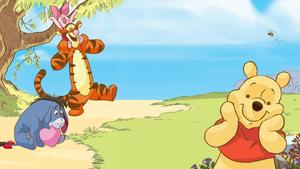 Winnie The Pooh and Friends Sharing a Special Moment winnie the pooh wallpaper