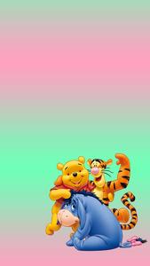 Winnie The Pooh, Tigger, and Eeyore Go on a Picnic winnie the pooh wallpaper