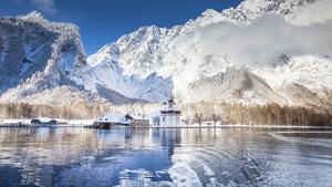 Winter Lake Picture winter wallpaper