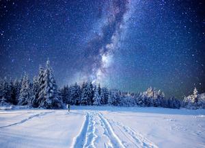 Winter Northern Sky sky wallpaper
