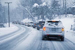Winter Traffic Road Picture winter wallpaper