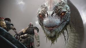 Witness the power of the World Serpent in God of War god of war wallpaper