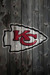 Wooden KC Chiefs Phone chiefs wallpaper