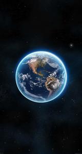 World in Your Hands iphone earth wallpaper