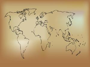 World Map Background