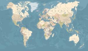 World Map Background