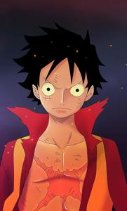 Wounded One Piece Luffy Phone luffy phone wallpaper
