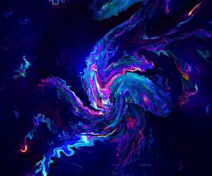 Xiaomi Laptop Blue Swirls laptop wallpaper