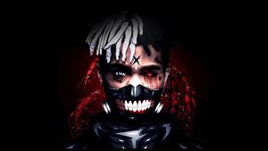XXXTENTACION pays homage to the popular Anime series Tokyo Ghoul! xxxtentacion wallpaper