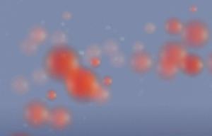 Y2k Aesthetic Faded Orange Spheres y2k aesthetic wallpaper