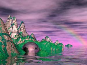 Y2k Aesthetic Island Art y2k aesthetic wallpaper
