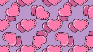 Y2k Dotted Hearts y2k wallpaper
