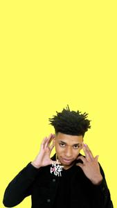 Yellow Minimalist NLE Choppa nle choppa wallpaper