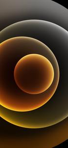 Yellow Orbs iPhone 12 iphone 12 wallpaper