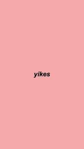 Yikes Text As Instagram PFP instagram pfp wallpaper