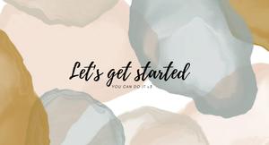You Can Do It Motivational Aesthetic Desktop