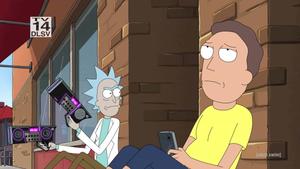 You lookin' for trouble, Jerry? rick and morty wallpaper