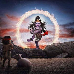 Young Bhole Baba Art bhole baba wallpaper