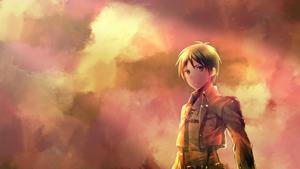 Young Eren Jaeger Unleashes His Mighty Attack On Titan attack on titan wallpaper