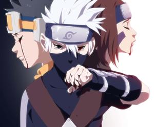 Young Kakashi Teammates Picture Wallpaper