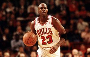Young Michael Jordan gracing the court michael jordan wallpaper