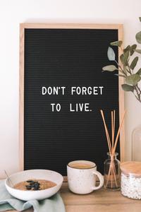 Your Reminder to Embrace Life - Motivational Quote Wallpaper motivational wallpaper