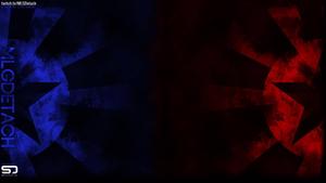 YouTube Thumbnail Dark Red And Blue youtube thumbnail wallpaper