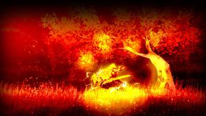 "Zenitsu feeling the serenity of nature". zenitsu wallpaper