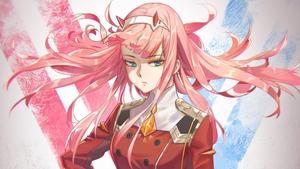 Zero Two Flying Hair Good PFP