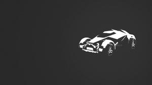 Zoom past the competition in this colorful rocket-powered car. rocket league wallpaper