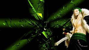 Zoro Smashing Through the Wall of Adversity zoro wallpaper