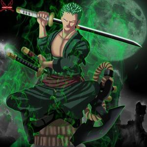 Zoro, Swordsman of the Straw Hat Pirates, Displays his Resolve in a Dark Night zoro wallpaper