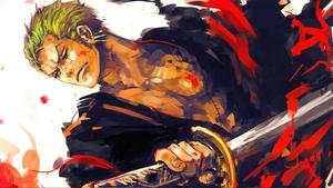 Zoro - Unstoppable Warrior zoro wallpaper
